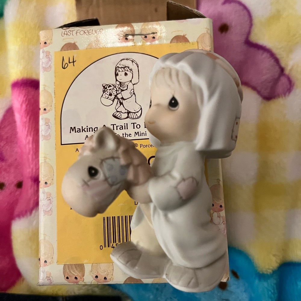 Precious Moments Adorable Figurine with Horse